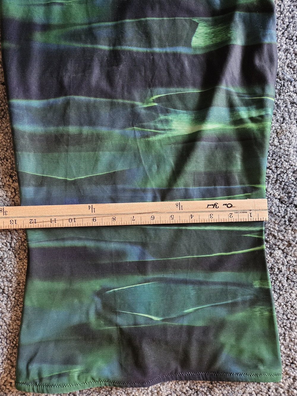 White Fox Boutique Strapless Mini Dress in Green and Black size small - Picture 8 of 8